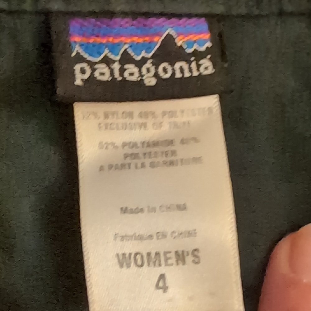 Patagonia Women’s Dark Green Skort Sz 4 - Picture 5 of 8